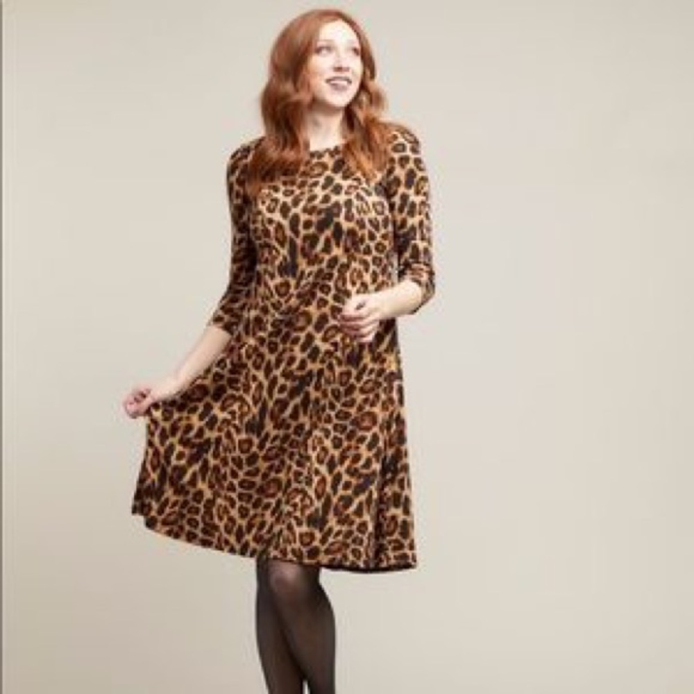 NWOT Savvi Piphany Leopard Lakewood XL